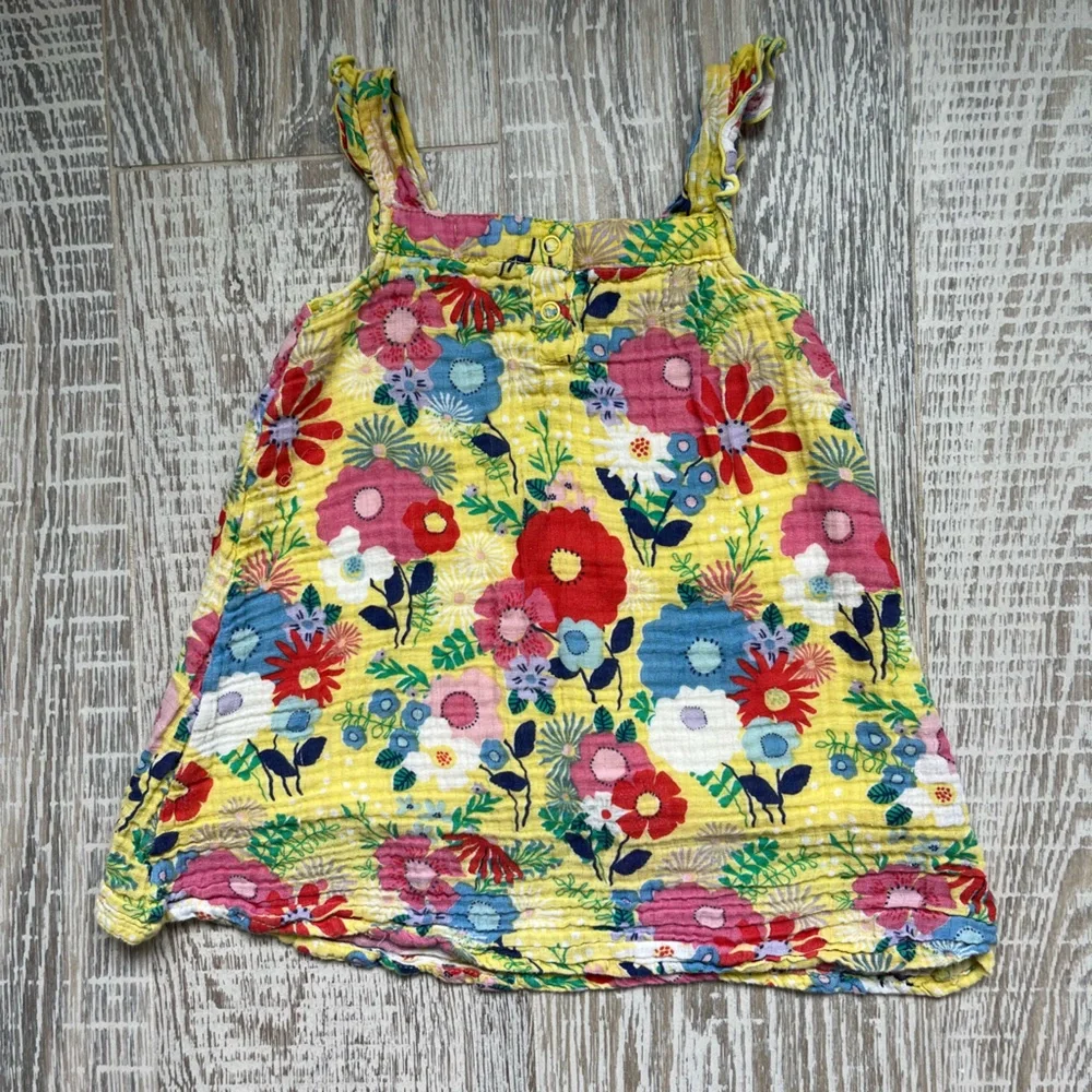 Baby Girl Angel Dear Floral Muslin Dress Size 2T